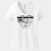 Women's Perfect T Cotton V Neck T Shirt Thumbnail