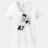 Women's Perfect T Cotton V Neck T Shirt Thumbnail