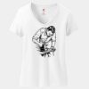 Women's Perfect T Cotton V Neck T Shirt Thumbnail