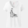 Women's Perfect T Cotton V Neck T Shirt Thumbnail