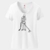 Women's Perfect T Cotton V Neck T Shirt Thumbnail
