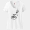 Women's Perfect T Cotton V Neck T Shirt Thumbnail