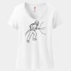Women's Perfect T Cotton V Neck T Shirt Thumbnail