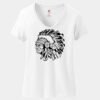 Women's Perfect T Cotton V Neck T Shirt Thumbnail