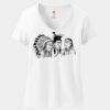 Women's Perfect T Cotton V Neck T Shirt Thumbnail