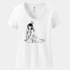Women's Perfect T Cotton V Neck T Shirt Thumbnail