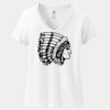 Women's Perfect T Cotton V Neck T Shirt Thumbnail