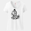 Women's Perfect T Cotton V Neck T Shirt Thumbnail