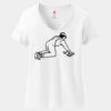Women's Perfect T Cotton V Neck T Shirt Thumbnail