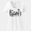 Women's Perfect T Cotton V Neck T Shirt Thumbnail
