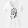 Women's Perfect T Cotton V Neck T Shirt Thumbnail