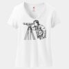 Women's Perfect T Cotton V Neck T Shirt Thumbnail