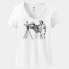 Women's Perfect T Cotton V Neck T Shirt Thumbnail