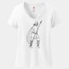 Women's Perfect T Cotton V Neck T Shirt Thumbnail