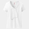 Women's Perfect T Cotton V Neck T Shirt Thumbnail