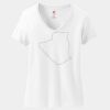 Women's Perfect T Cotton V Neck T Shirt Thumbnail