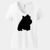 Women's Perfect T Cotton V Neck T Shirt Thumbnail