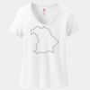 Women's Perfect T Cotton V Neck T Shirt Thumbnail