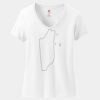 Women's Perfect T Cotton V Neck T Shirt Thumbnail