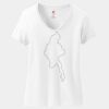 Women's Perfect T Cotton V Neck T Shirt Thumbnail