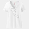 Women's Perfect T Cotton V Neck T Shirt Thumbnail