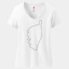 Women's Perfect T Cotton V Neck T Shirt Thumbnail