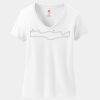 Women's Perfect T Cotton V Neck T Shirt Thumbnail