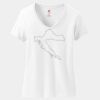 Women's Perfect T Cotton V Neck T Shirt Thumbnail
