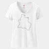 Women's Perfect T Cotton V Neck T Shirt Thumbnail