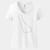 Women's Perfect T Cotton V Neck T Shirt Thumbnail