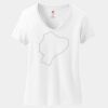 Women's Perfect T Cotton V Neck T Shirt Thumbnail