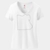 Women's Perfect T Cotton V Neck T Shirt Thumbnail