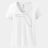 Women's Perfect T Cotton V Neck T Shirt Thumbnail