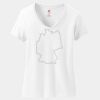 Women's Perfect T Cotton V Neck T Shirt Thumbnail