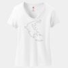 Women's Perfect T Cotton V Neck T Shirt Thumbnail