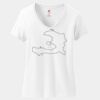 Women's Perfect T Cotton V Neck T Shirt Thumbnail