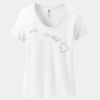 Women's Perfect T Cotton V Neck T Shirt Thumbnail