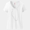 Women's Perfect T Cotton V Neck T Shirt Thumbnail