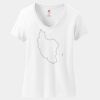 Women's Perfect T Cotton V Neck T Shirt Thumbnail