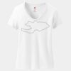 Women's Perfect T Cotton V Neck T Shirt Thumbnail