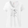 Women's Perfect T Cotton V Neck T Shirt Thumbnail
