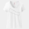 Women's Perfect T Cotton V Neck T Shirt Thumbnail