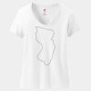 Women's Perfect T Cotton V Neck T Shirt Thumbnail