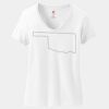 Women's Perfect T Cotton V Neck T Shirt Thumbnail
