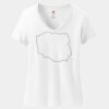 Women's Perfect T Cotton V Neck T Shirt Thumbnail