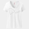 Women's Perfect T Cotton V Neck T Shirt Thumbnail