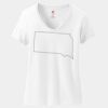 Women's Perfect T Cotton V Neck T Shirt Thumbnail