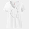 Women's Perfect T Cotton V Neck T Shirt Thumbnail