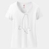 Women's Perfect T Cotton V Neck T Shirt Thumbnail