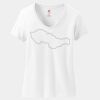 Women's Perfect T Cotton V Neck T Shirt Thumbnail